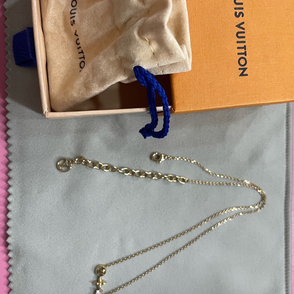 Louis Vuitton Gold Chain Necklace